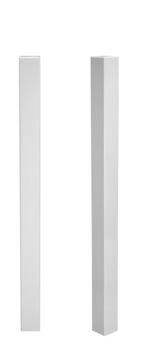 Stolpe O - glatt stolpe med hjørnradius